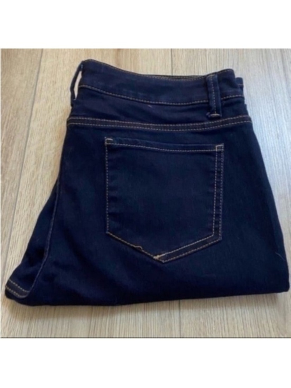 No boundaries blue straight leg jeans denim